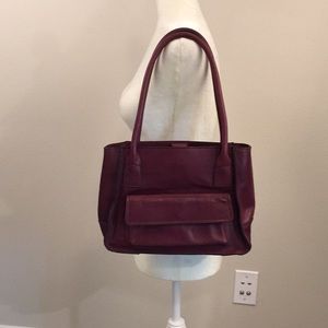Fossil Brown Leather Shoulder Bag